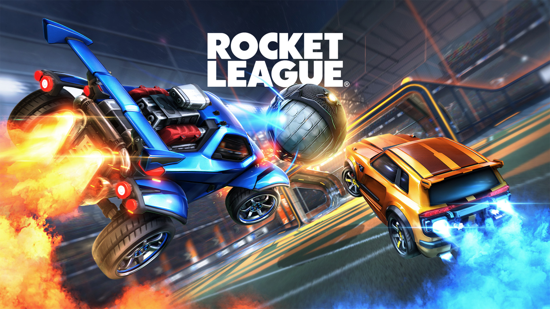 Este é o Rocket League!
