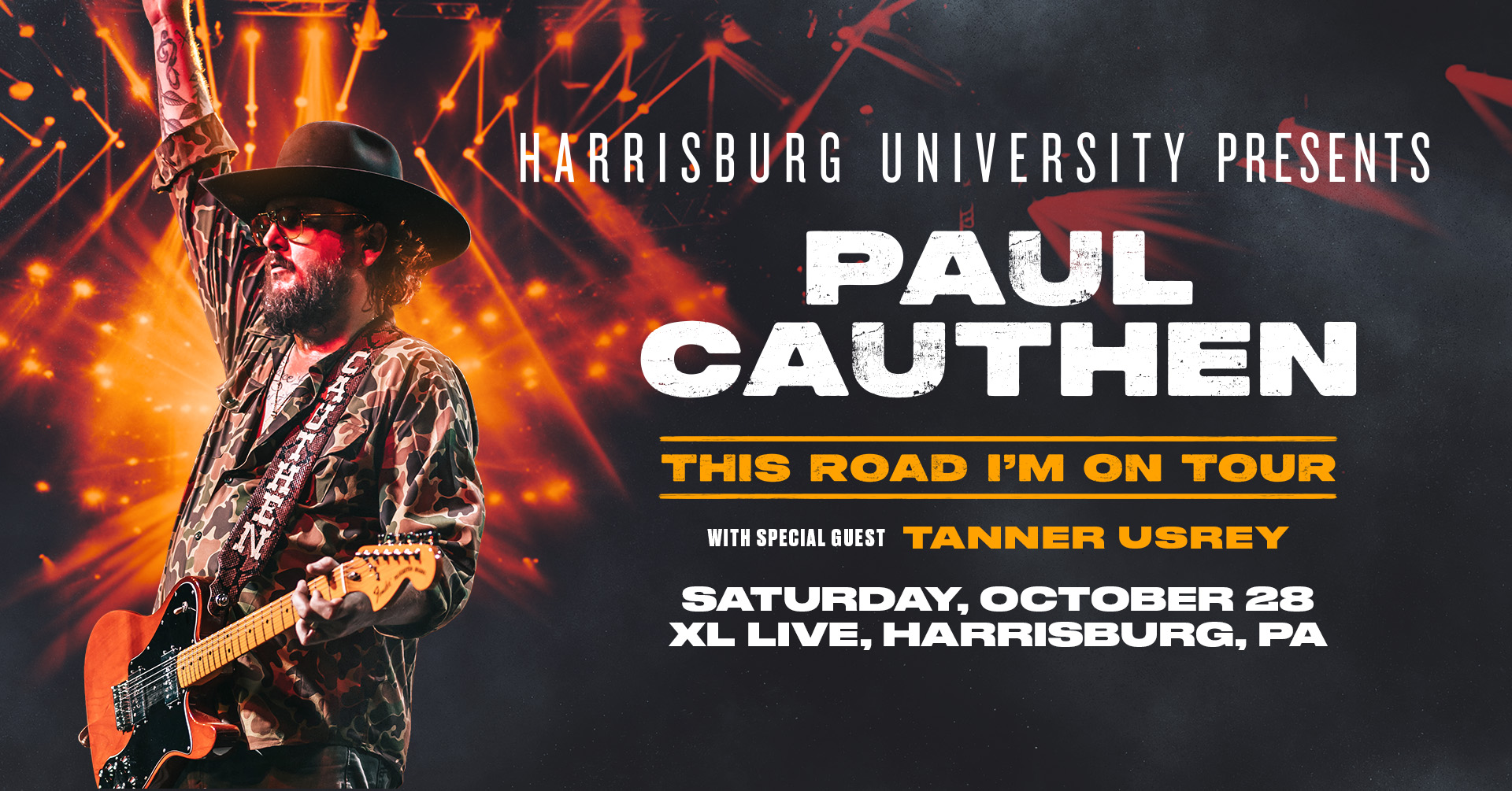 Paul Cauthen This Road I'm on Tour Harrisburg University